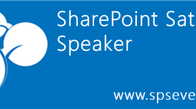 SharePoint Saturday Speaker - Chirag Patel @techChirag